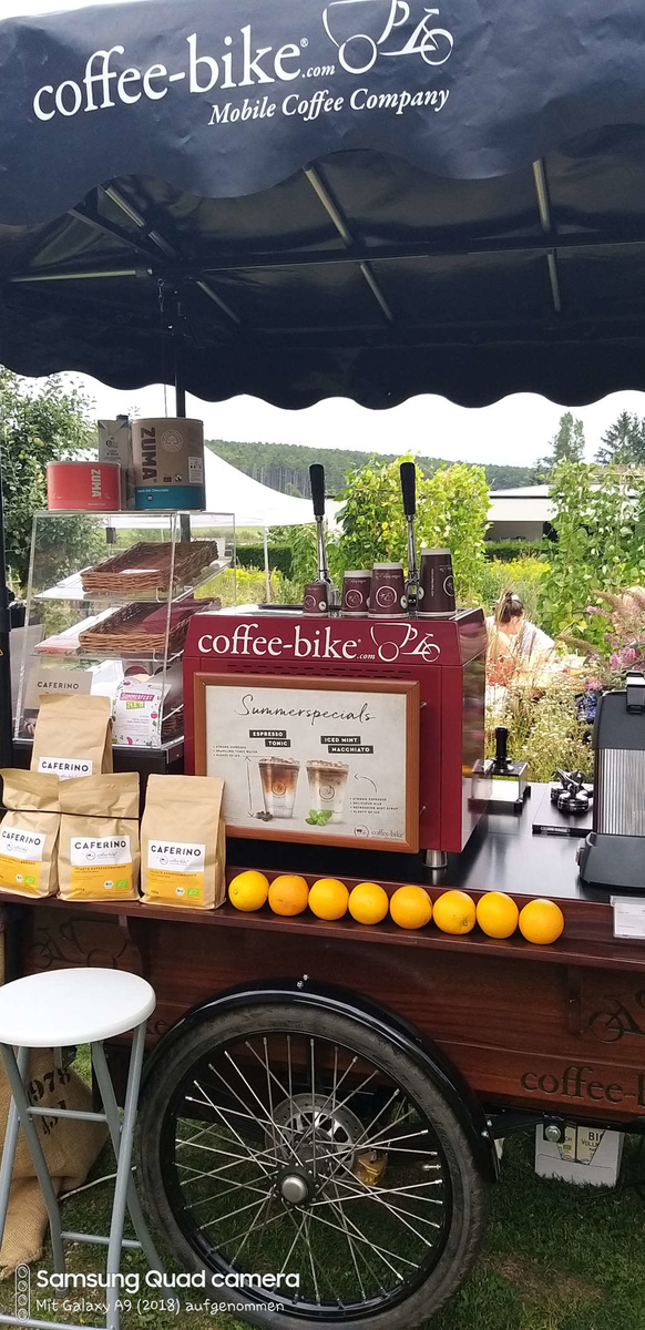 Coffee-Bike vom Catering Cafe