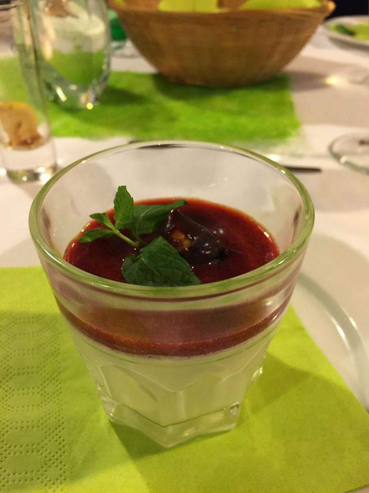 Panna Cotta vom Catering Cafe